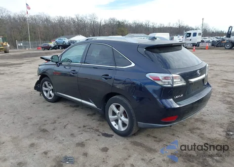 2010 Lexus Rx 350 из США, поврежденный, VIN 2T2BK1BA3AC041563